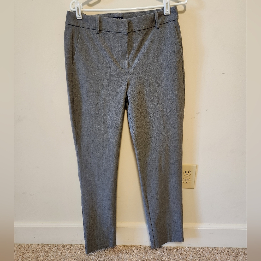 JCrew Gray Ruby Full Length Pants